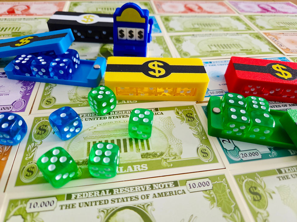 Miniature : Las Vegas – Boîte de rangement + stockage billets (compatible)