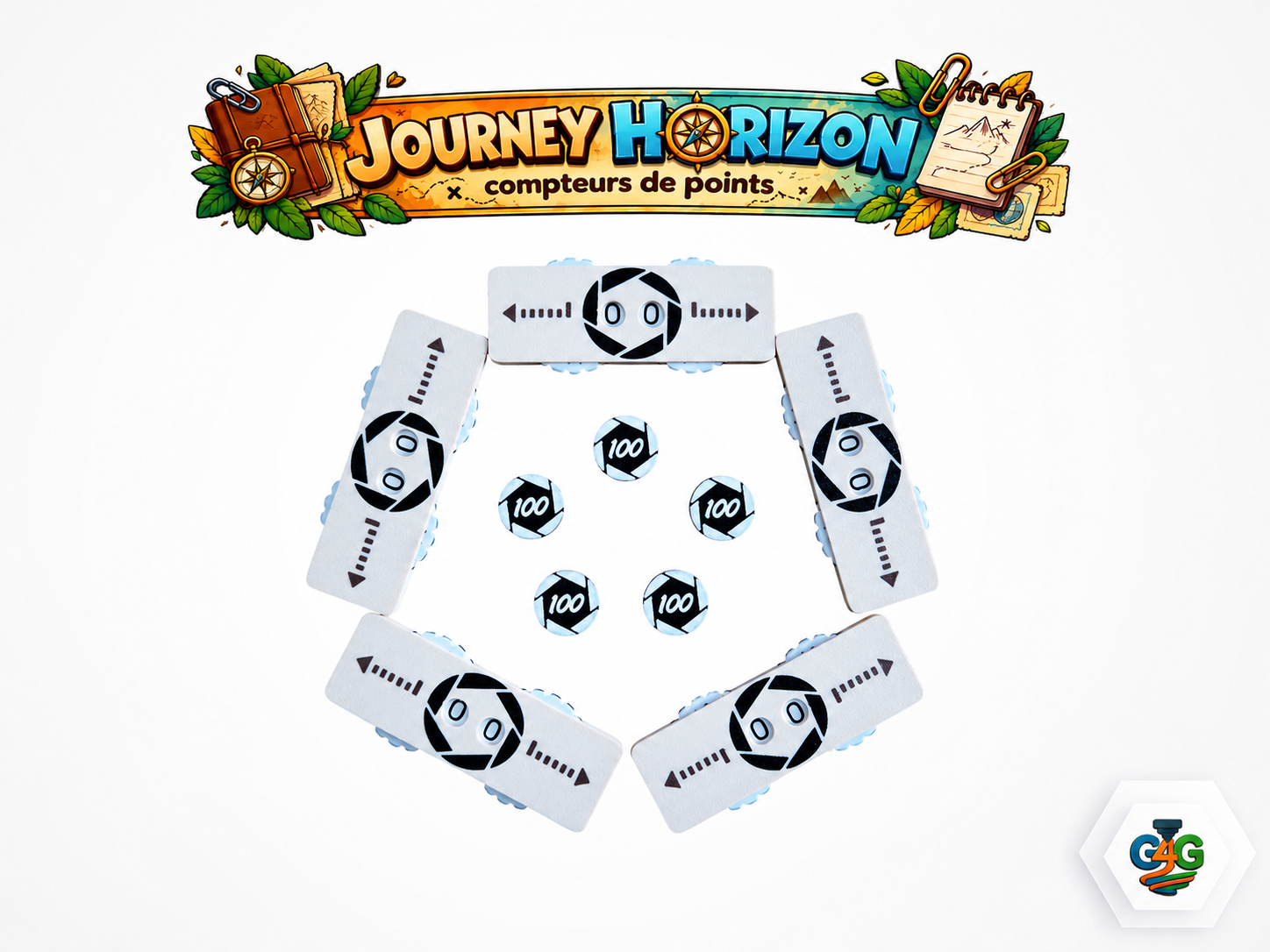 Journey Horizon - compteurs de points compatibles