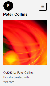 Vizuální umění website templates – Umělecké portfolio