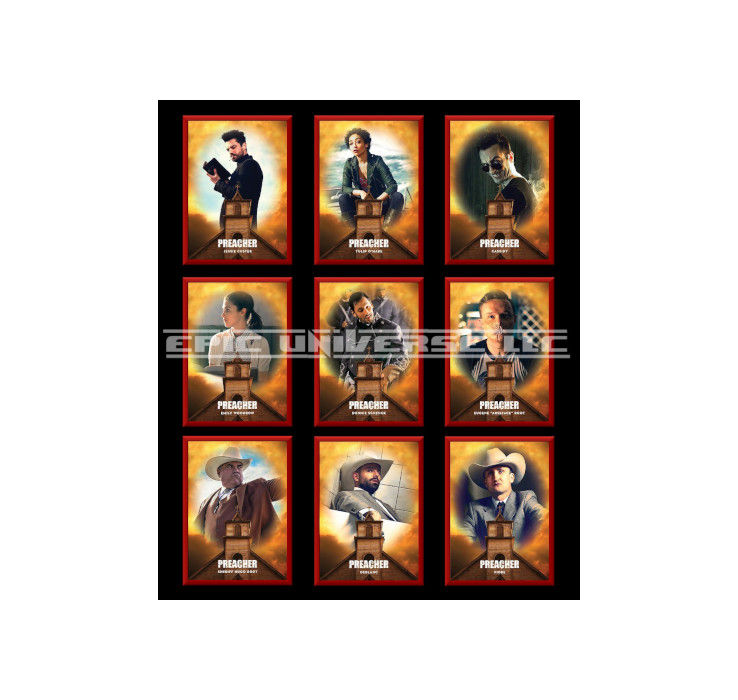 Thumbnail: Custom Made 1-Inch 2016 Preacher Season 1 Trading Card Album Binder