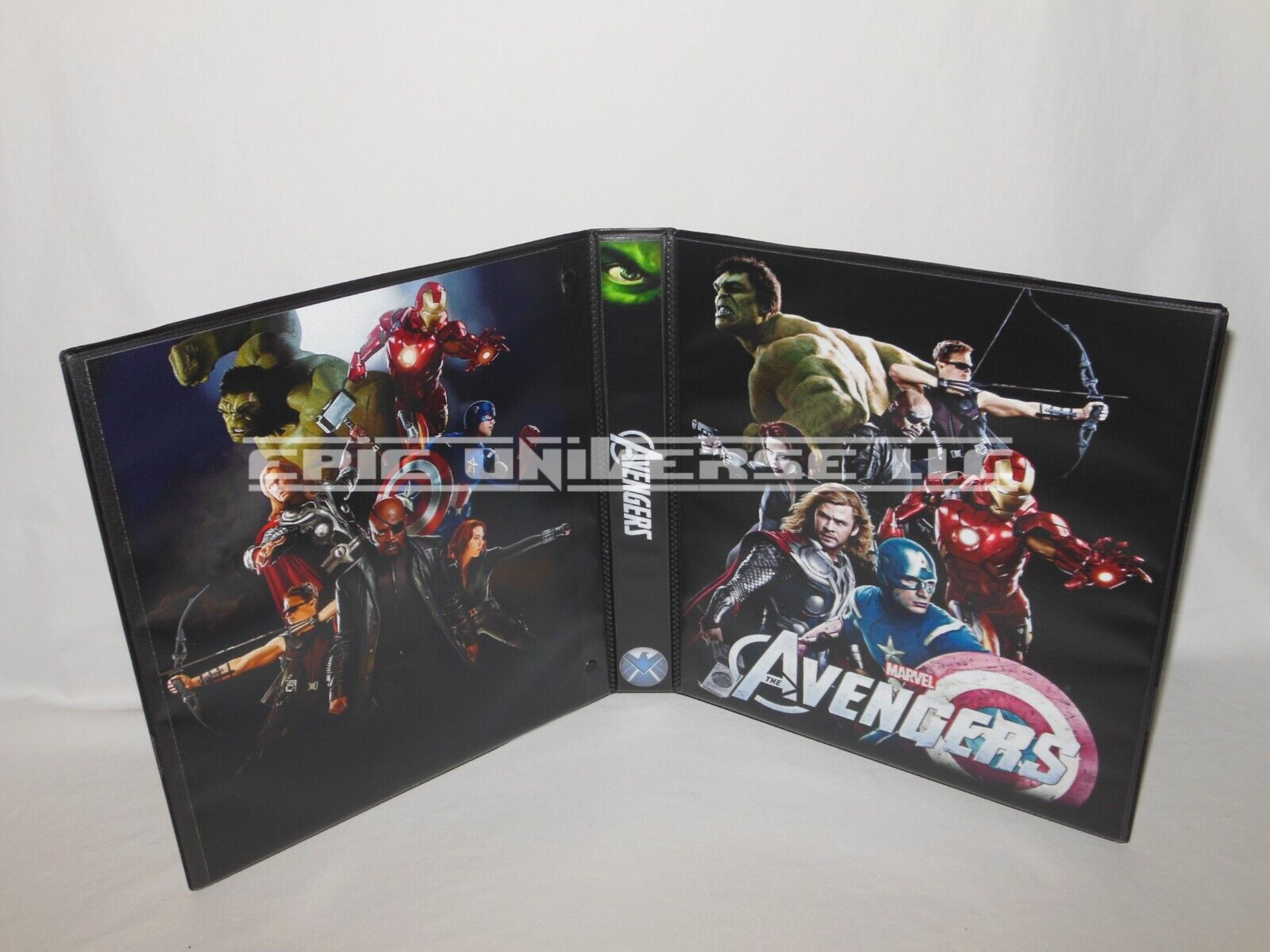 Custom Made 1-Inch 2012 The Avengers Trading Card Album Binder