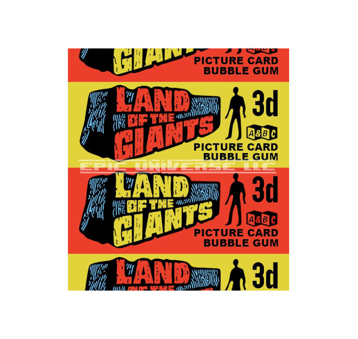 Thumbnail: Custom Made 1-Inch 1968 Land of the Giants Trading Card Album Binder