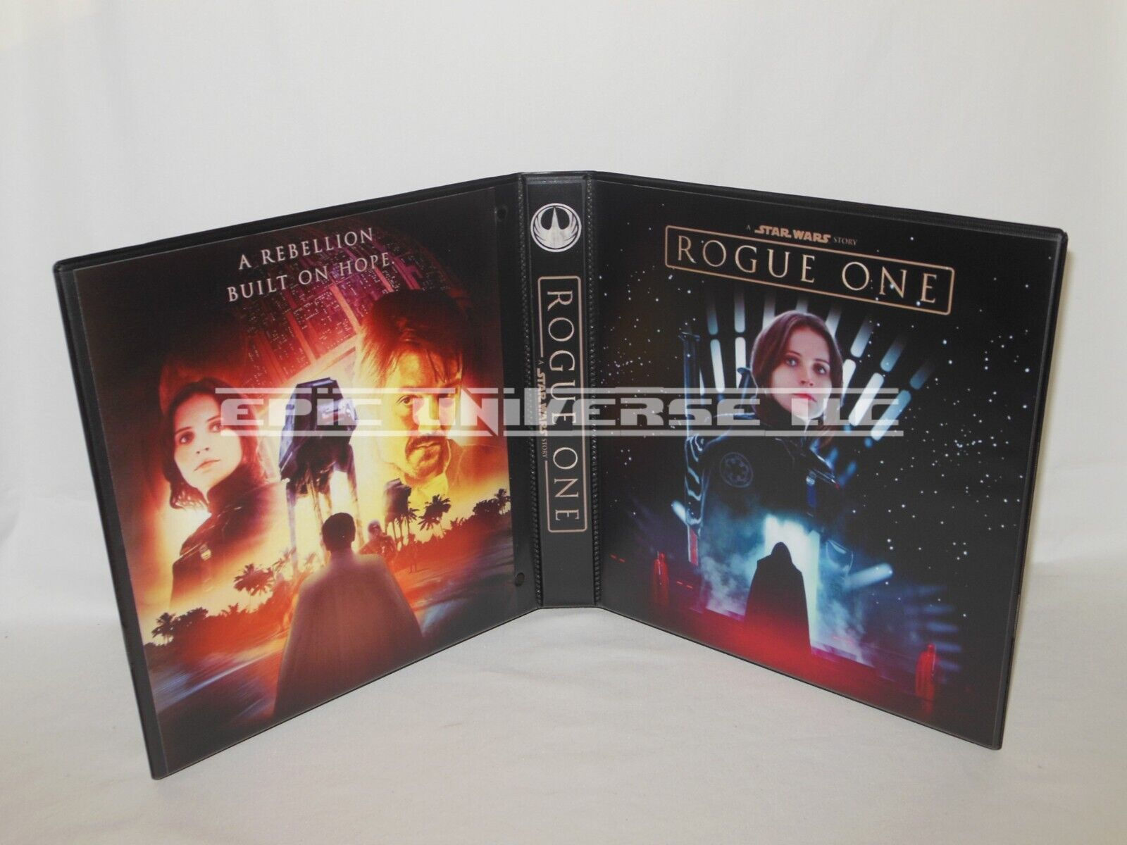 Custom Made 1-Inch 2018 Star Wars Rogue One Trading Card Album Binder