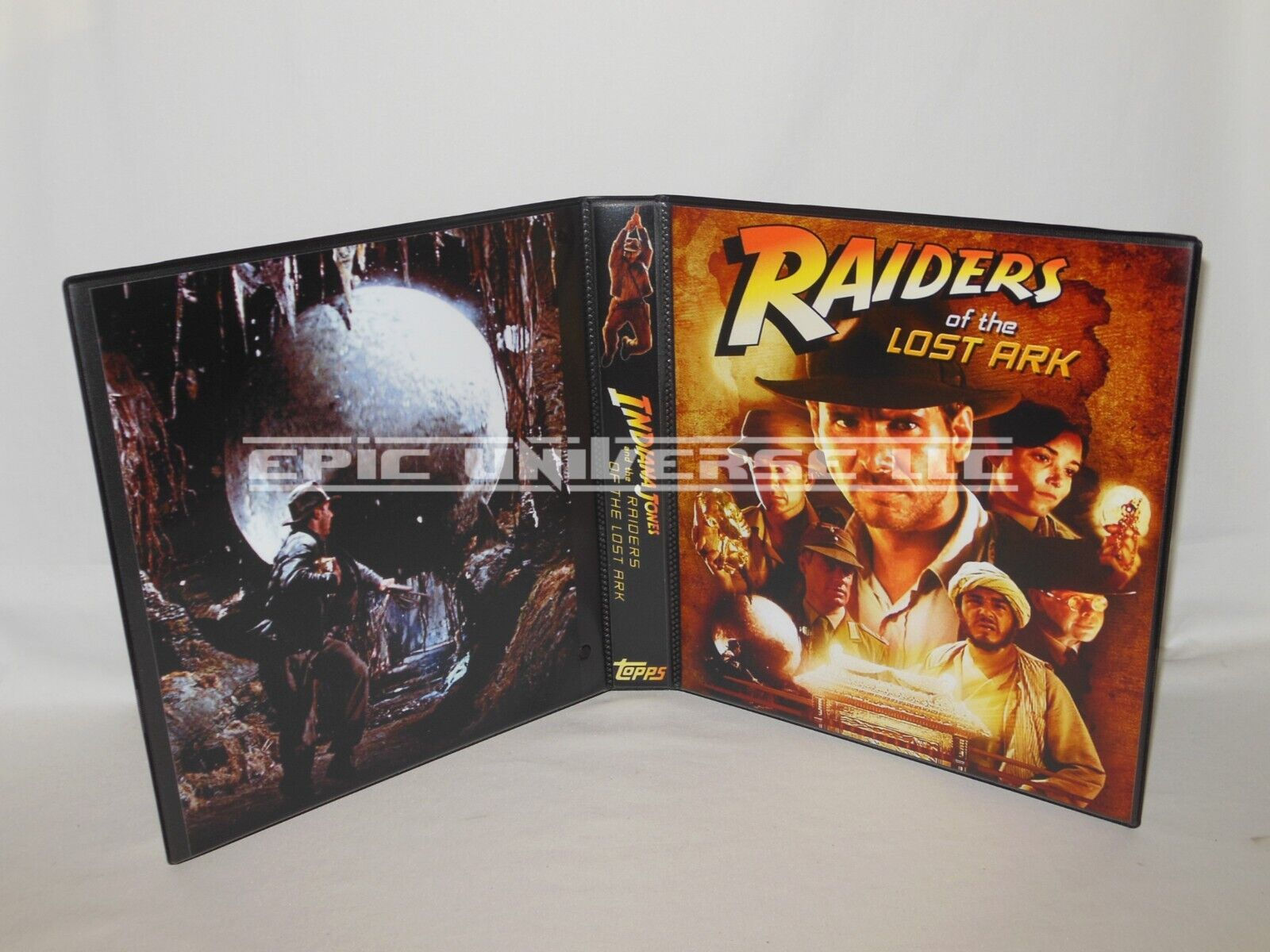 Custom Made 1-Inch 1981 Raiders of the Lost Ark Trading Card Album Binder