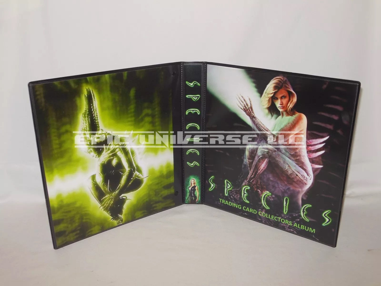 Custom Made 1-Inch 1995 Species Trading Card Album Binder
