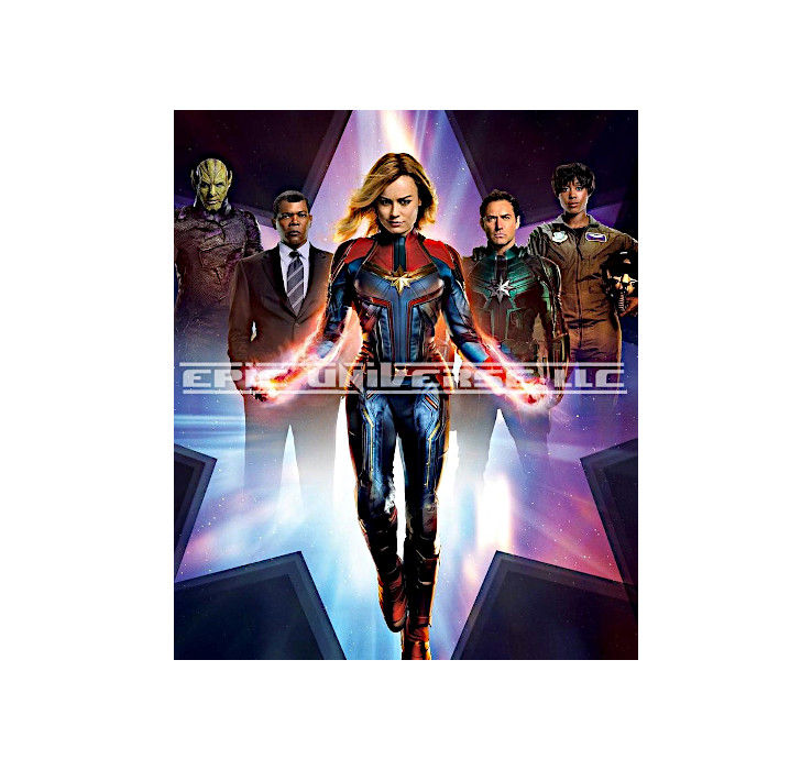 Thumbnail: Custom Made 1-Inch 2020 Captain Marvel Trading Card Album Binder