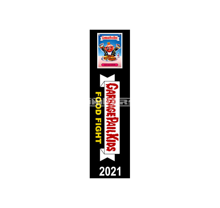 Thumbnail: Custom Made 3-Inch 2021 Garbage Pail Kids Food Fight Trading Card Album Binder