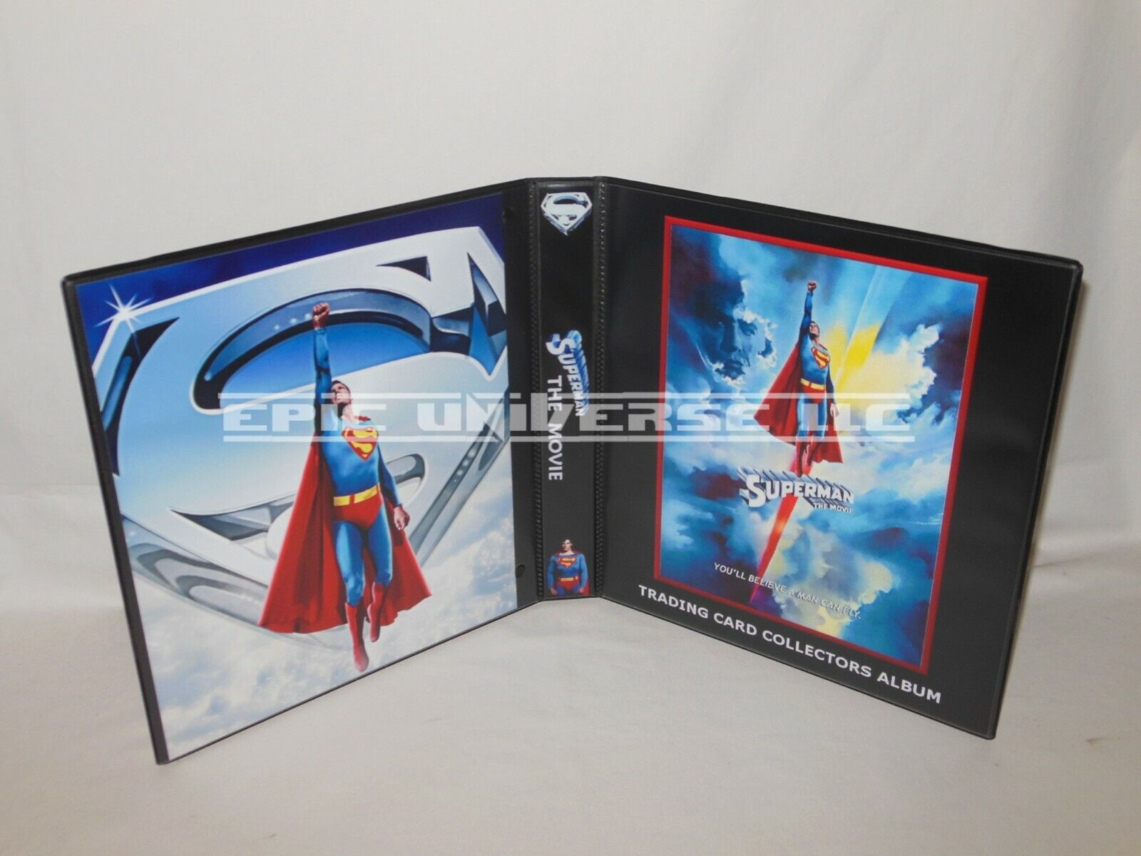 Custom Made 1-Inch 1978 Superman The Movie Trading Card Album Binder