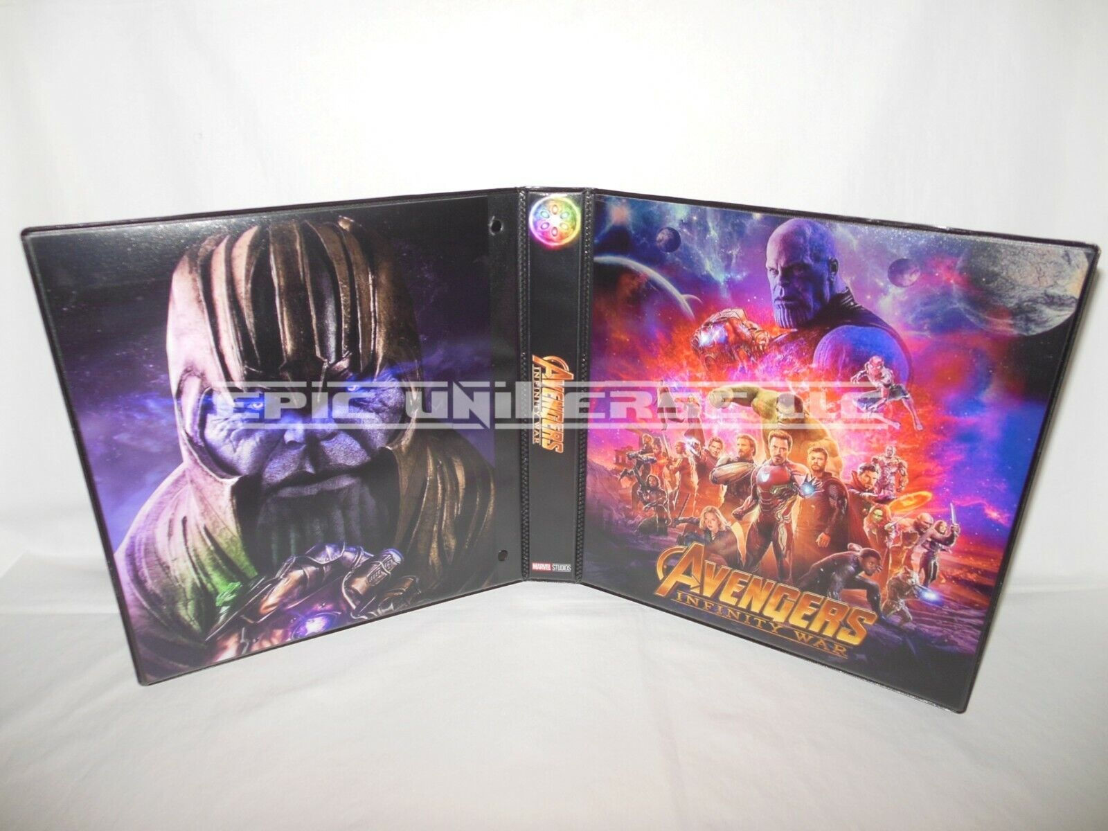 Custom Made 1-Inch 2018 Avengers Infinity War Trading Card Album Binder