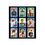 Thumbnail: 1-Inch 1955 Bowman Football Trading Card Back Album Binder Cover.