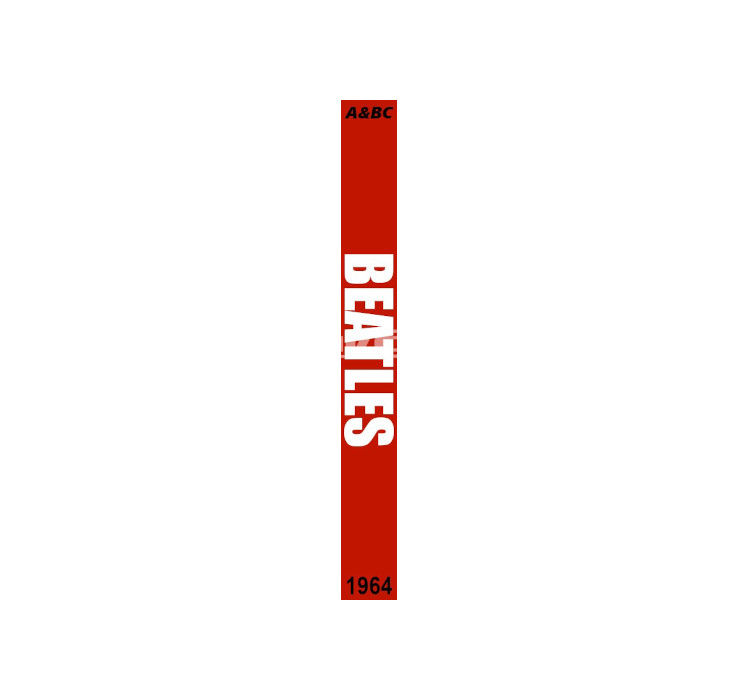 Thumbnail: Custom Made 1-Inch 1964 The Beatles Trading Card Album Binder