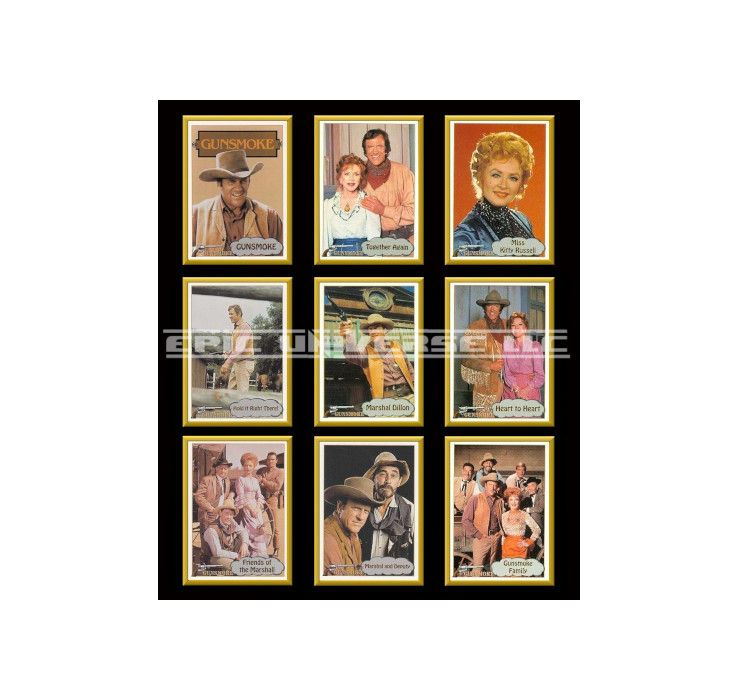 Thumbnail: Custom Made 1-Inch 1993 Gunsmoke Trading Card Album Binder