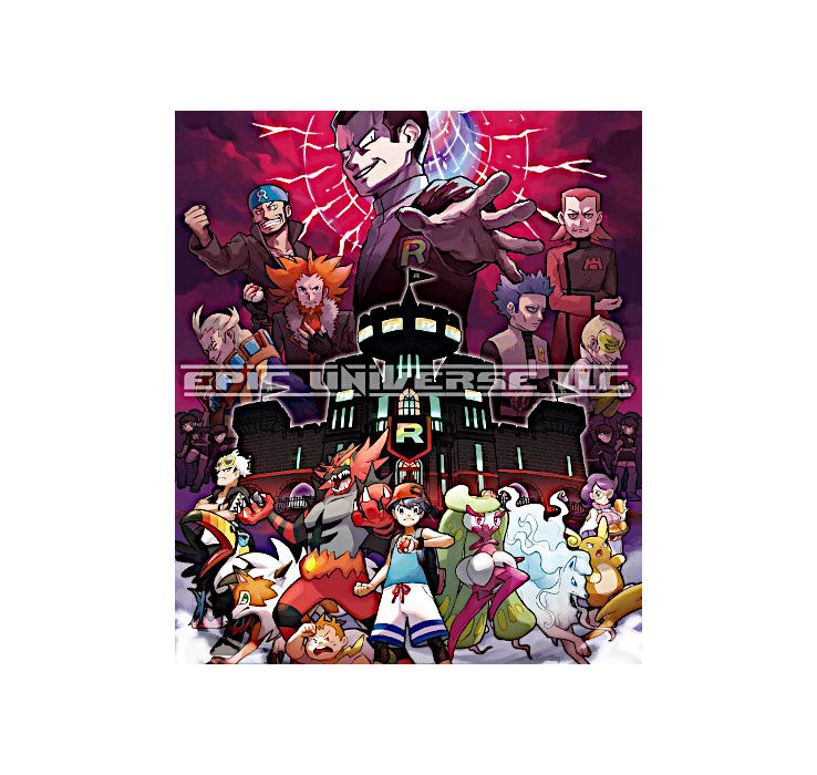 Thumbnail: Custom Made 1-Inch 2000 Pokemon Team Rocket Trading Card Album Binder