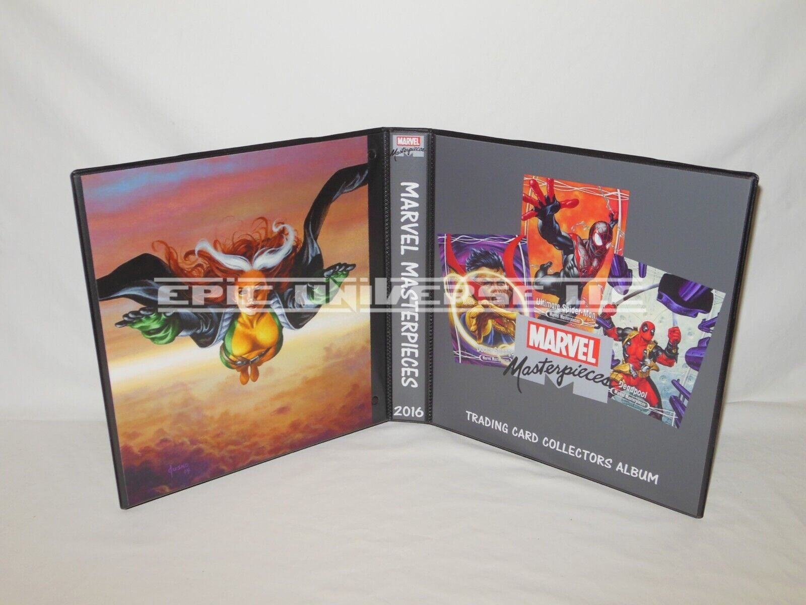 Custom Made 1-Inch 2016 Marvel Masterpieces Trading Card Album Binder
