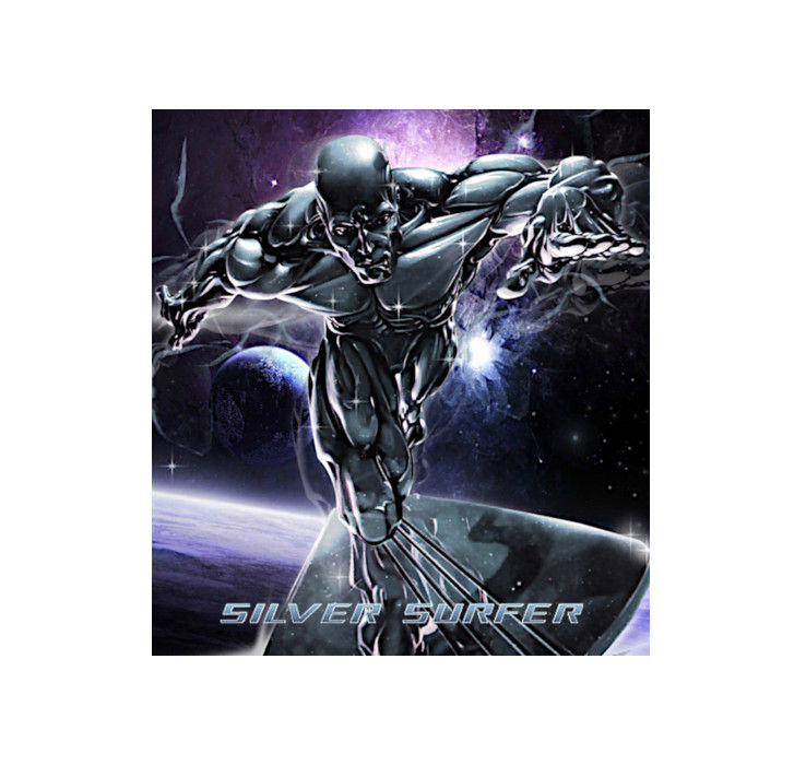 Thumbnail: Custom Made 1-Inch Silver Surfer Trading Card Album Binder