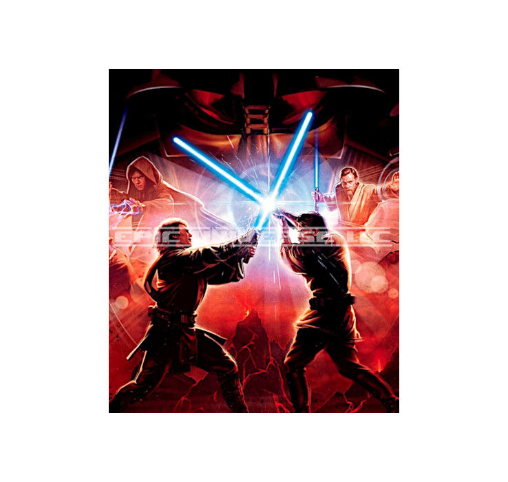 Thumbnail: Custom Made 1-Inch 2005 Star Wars Revenge of the Sith Widevision Album Binder