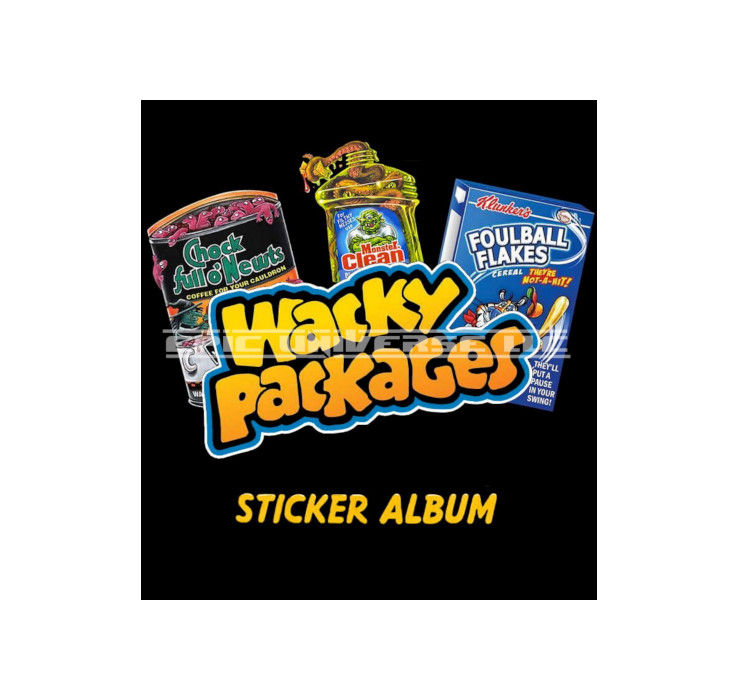 Thumbnail: Custom Made 1-Inch Wacky Packages Trading Card Album Binder