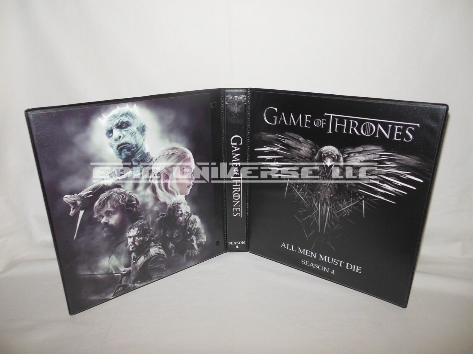 Custom Made 1-Inch 2015 Game Of Thrones Season 4 Trading Card Album Binder