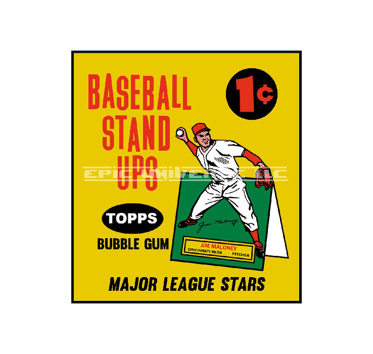 Thumbnail: Custom Made 1-Inch 1964 Topps Baseball Stand Ups Trading Card Album Binder