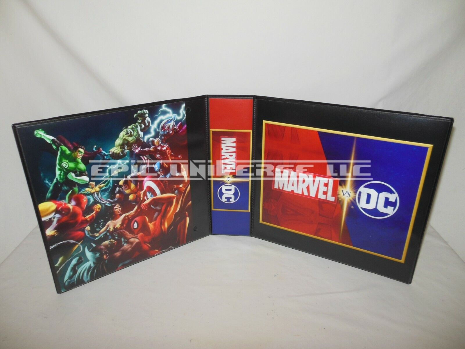 Custom Made 3-Inch 1995 Marvel vs. DC Trading Card Album Binder