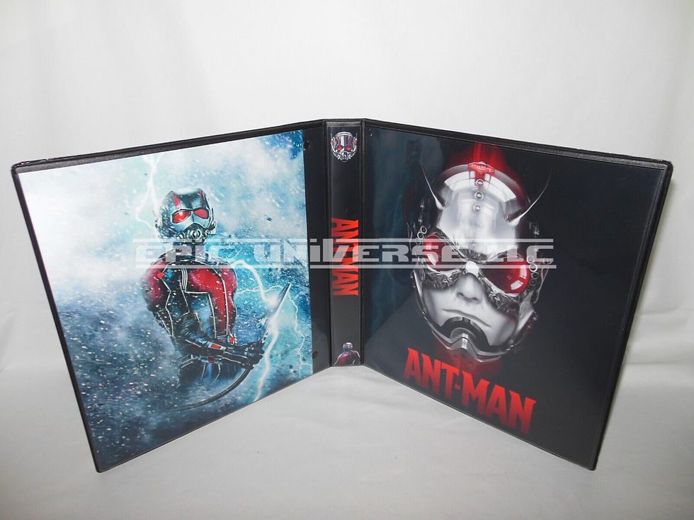 Custom Made 1-Inch 2015 Ant-Man Trading Card Album Binder