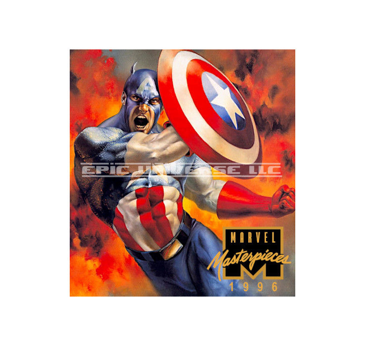 Thumbnail: Custom Made 1-Inch 1996 Marvel Masterpieces Series 5 Trading Card Album Binder