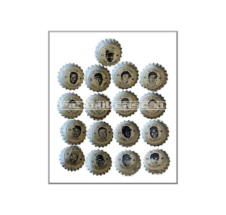 Thumbnail: Custom Made 1-Inch Coca Cola Baseball Bottle Caps Collector's Album Binder