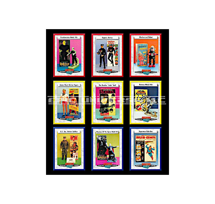 Thumbnail: Custom Made 1-Inch 1993 Classic Toys Trading Card Album Binder