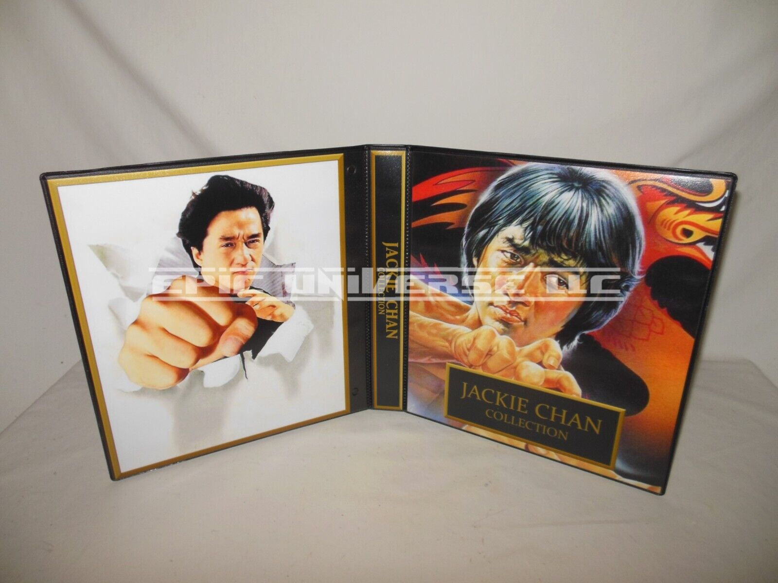 Custom Made 1-Inch Jackie Chan Collector's Album Binder