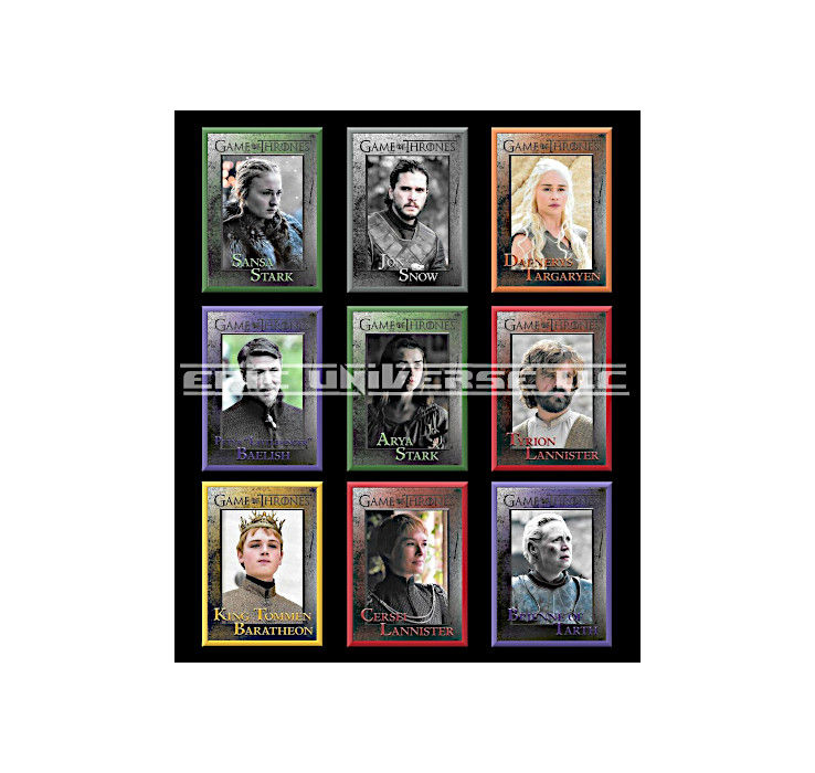 Thumbnail: Custom Made 1-Inch 2017 Game Of Thrones Season 6 Trading Card Album Binder