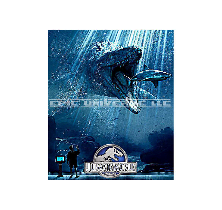 Thumbnail: Custom Made 1-Inch Jurassic World Movie Collector's Album Binder