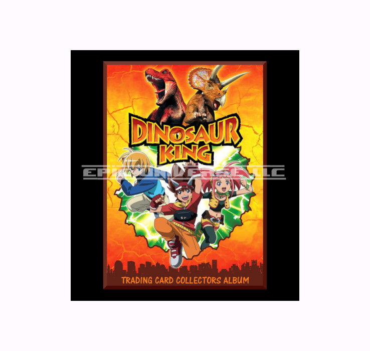 Thumbnail: Custom Made 1-Inch 2008 Dinosaur King Trading Card Album Binder