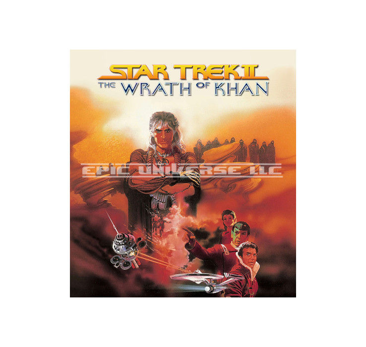 Thumbnail: Custom Made 1-Inch 1982 Star Trek II The Wrath of Kahn Trading Card Album Binder