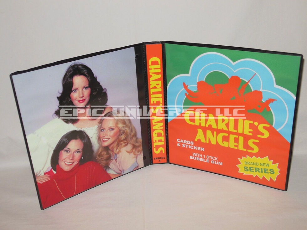 Custom Made 1-Inch 1997 Charlie's Angels Series 4 Trading Card Album Binder