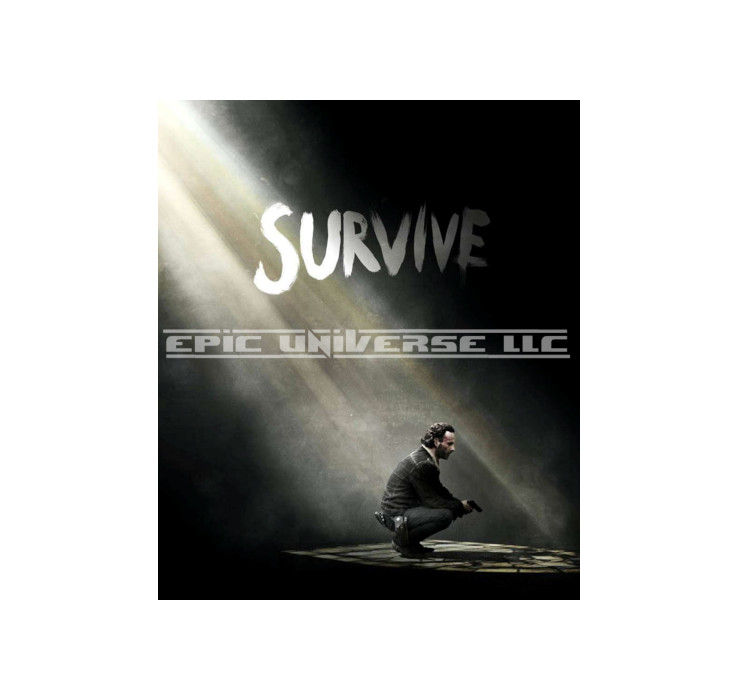 Thumbnail: Custom Made 1-Inch 2016 The Walking Dead Season 5 Trading Card Album Binder