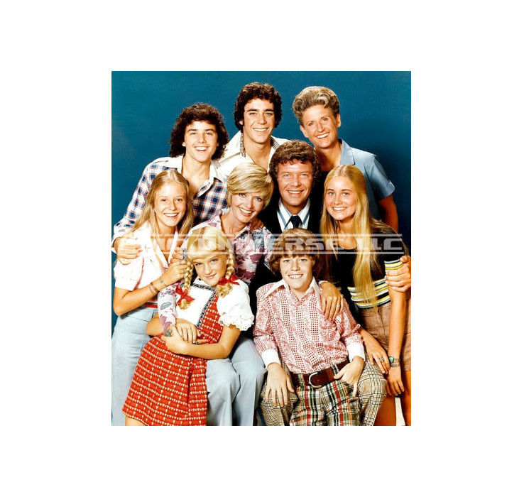 Thumbnail: Custom Made 1-Inch 1971 The Brady Bunch Trading Card Album Binder