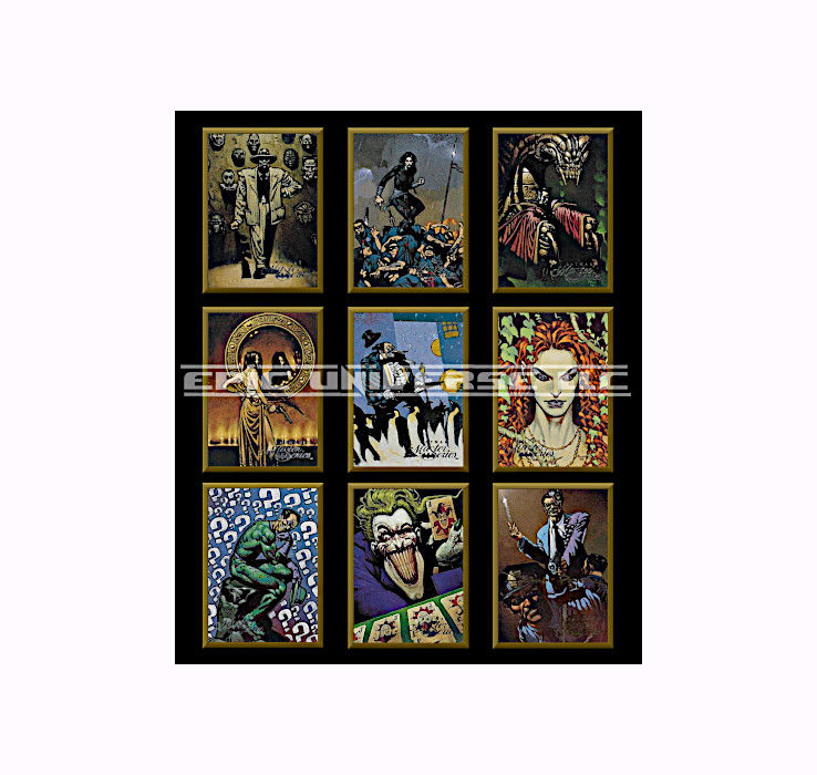 Thumbnail: Custom Made 1-Inch 1996 Batman Master Series Trading Card Album Binder