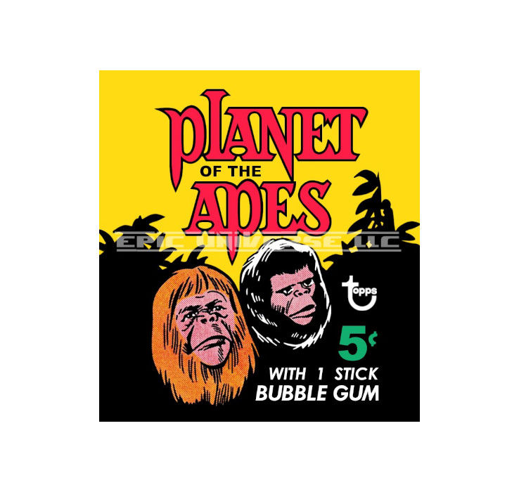 Thumbnail: Custom Made 1-Inch 1969 Planet of the Apes Trading Card Album Binder