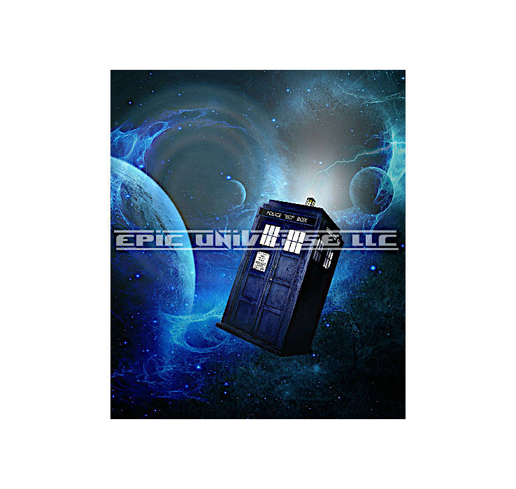 Thumbnail: Custom Made 1-Inch Doctor Who Trading Card Album Binder