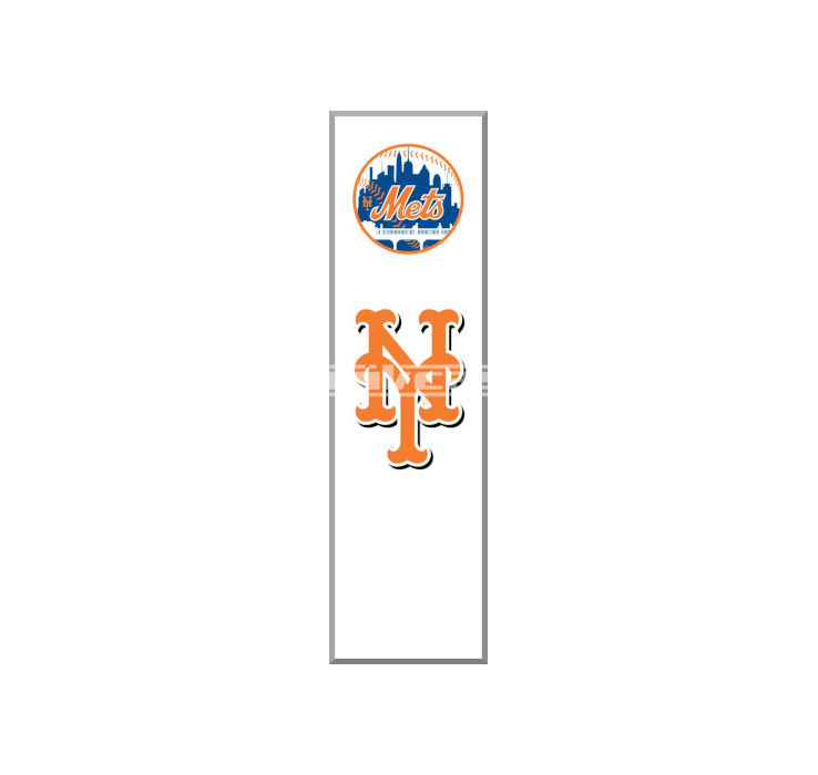 Thumbnail: 2-Inch New York Mets Baseball Collector's Spine Album Binder Cover.
