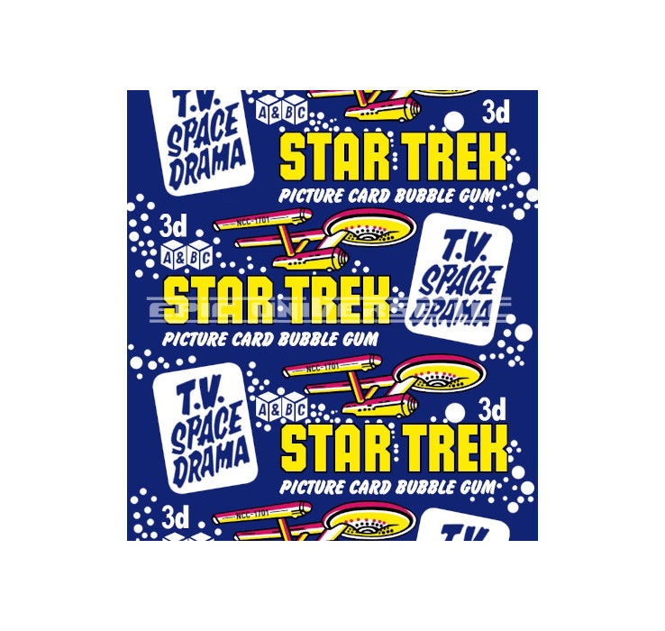 Thumbnail: Custom Made 1-Inch 1968 Star Trek Trading Card Album Binder