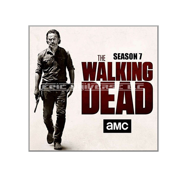 Thumbnail: Custom Made 2-Inch 2017 The Walking Dead Season 7 Trading Card Album Binder