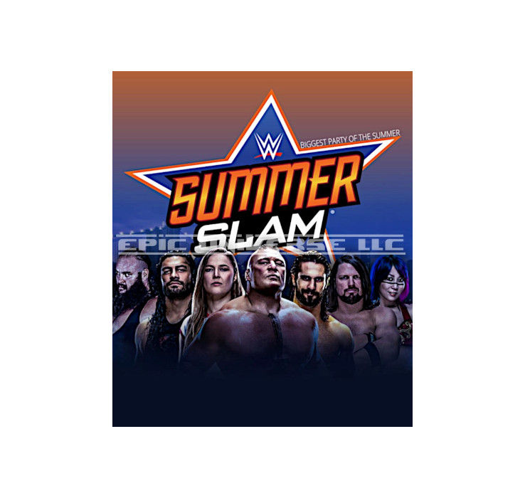 Thumbnail: 1-Inch WWF Summer Slam Wrestling Collector's Album Binder.