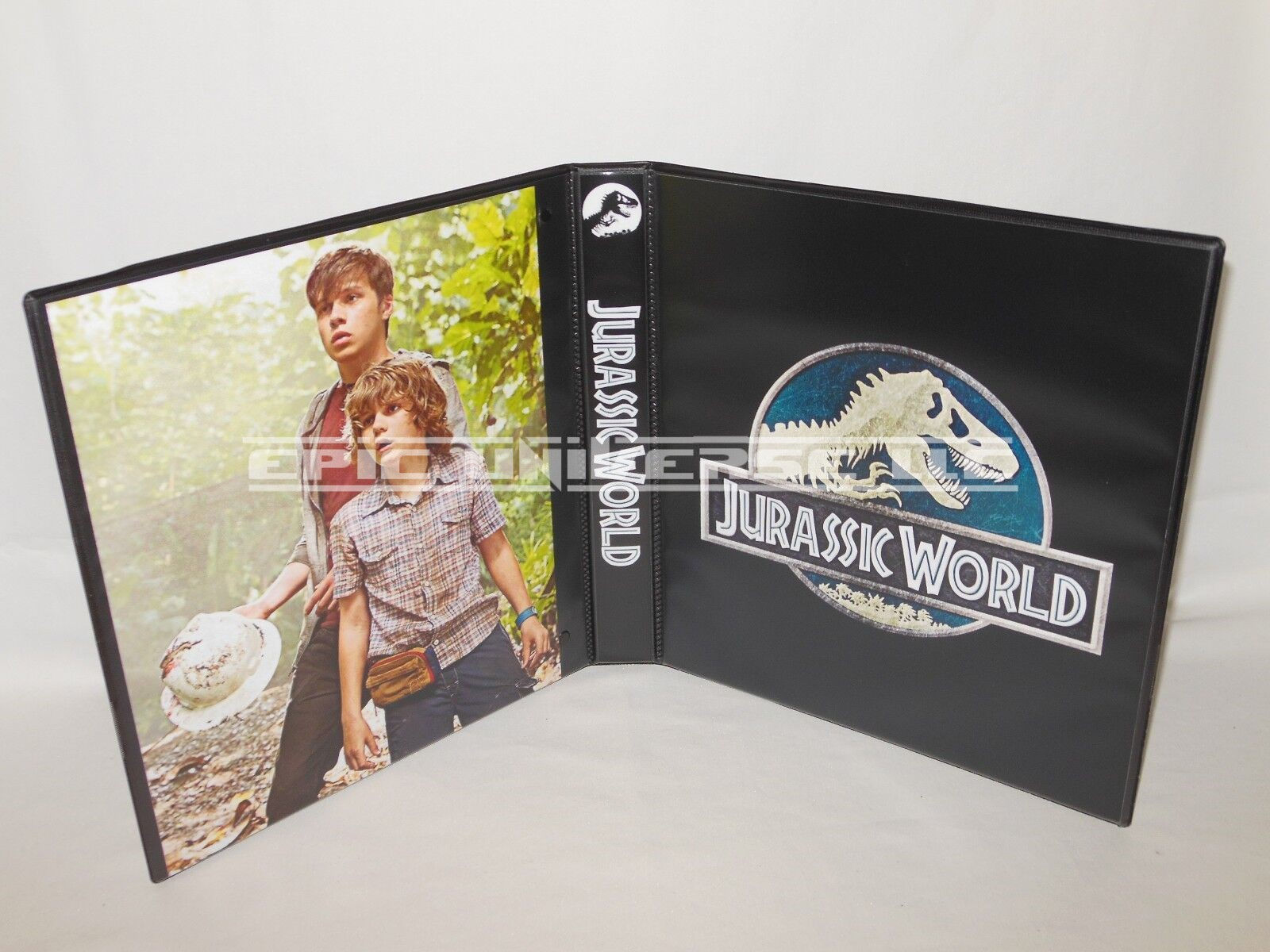 Custom Made 1-Inch Jurassic World Movie Collector's Album Binder