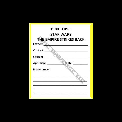 Thumbnail: Custom Made 1-Inch 1980 Star Wars The Empire Strikes Back Series 3 Album Binder