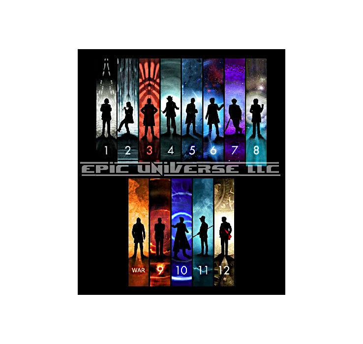 Thumbnail: Custom Made 1-Inch Doctor Who Trading Card Album Binder