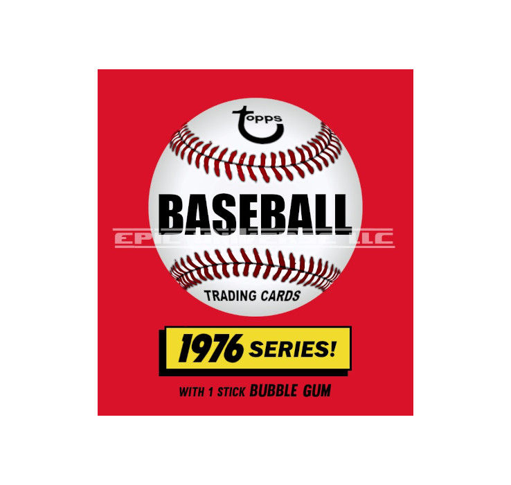 Thumbnail: Custom Made 1-Inch 1976 Topps Baseball Trading Card Album Binder