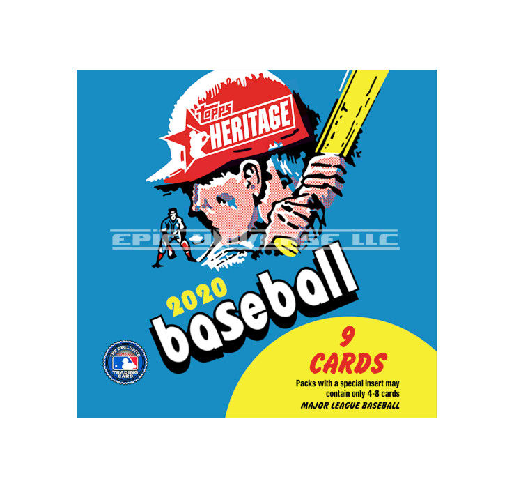 Thumbnail: Custom Made 2-Inch 2020 Topps Heritage Baseball Trading Card Album Binder