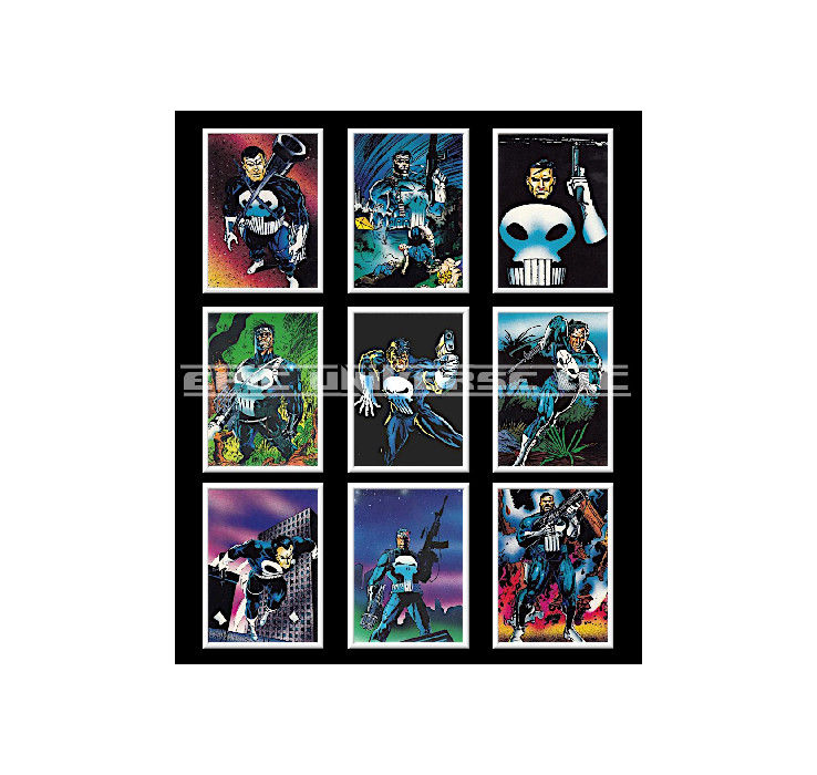 Thumbnail: Custom Made 1-Inch 1992 The Punisher Guts and Gunpowder Trading Card Binder