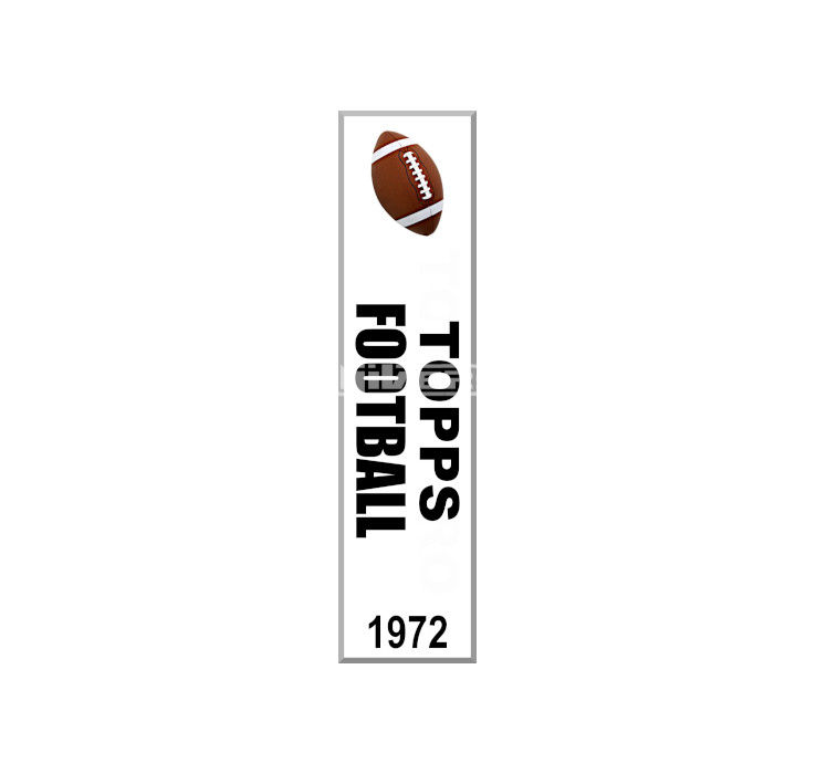 Thumbnail: Custom Made 2-Inch 1972 Topps Football Trading Card Album Binder